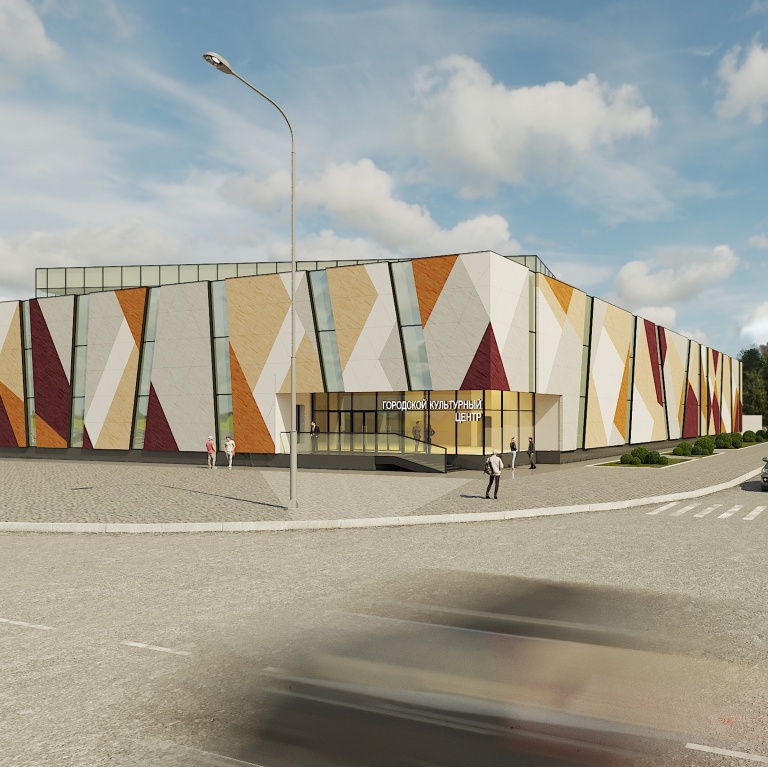 В Сургуте идет голосование за дизайн фасада Городского культурного центра